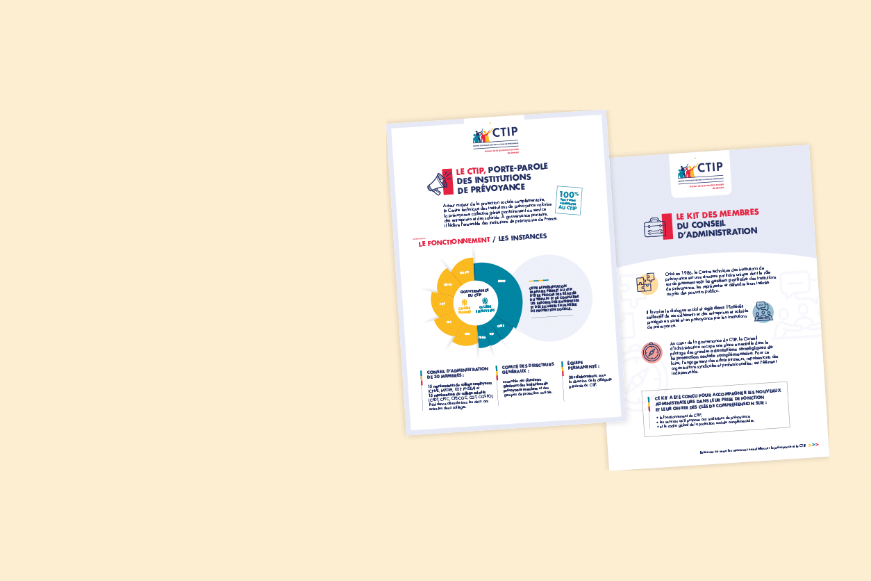 Un nouveau kit de présentation du CTIP pour accompagner les administrateurs dans leur mission
